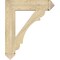 Ekena Millwork Olympic Arts & Crafts Rough Sawn Bracket, Douglas Fir, 6"W x 30"D x 36"H BKT06X30X36OLY03RDF - alternate 2